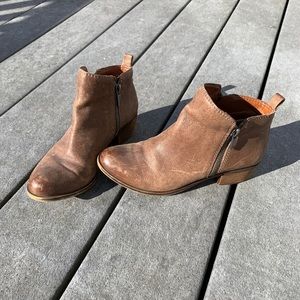 Lucky brand booties